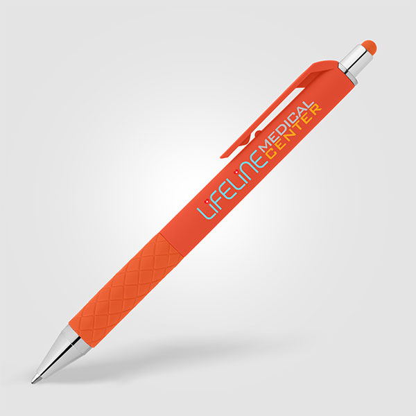 Islander Gel Retractable Bright Stylus Pen - ColorJet - Image 5