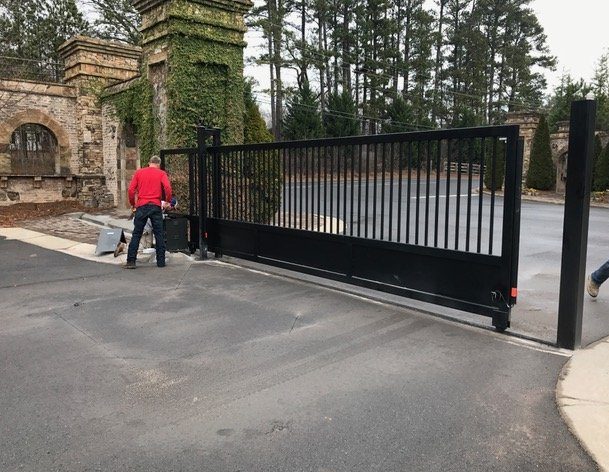 Automatic Electric Gate For Security Access